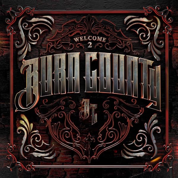 Burn County — sophomore album, artwork